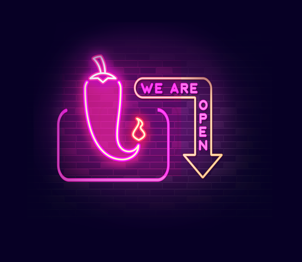 Neon frame 4